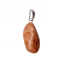 Ciondolo Feldspato Pietra Naturale forata