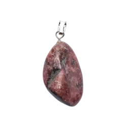 Ciondolo Rodonite Pietra Naturale con gancio - (± 1,5 - 3cm)