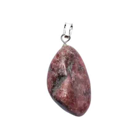 Ciondolo Rodonite Pietra Naturale con gancio - (± 1,5 - 3cm)