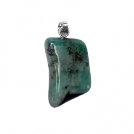 Ciondolo Smeraldo Pietra Naturale forata