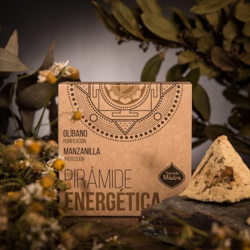 Olibano & Camomilla - 4 Piramidi Energetiche Smudge 100% Naturale - Sagrada  Madre