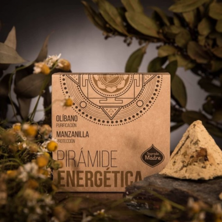 Olibano & Camomilla - 4 Piramidi Energetiche Smudge 100% Naturale - Sagrada Madre