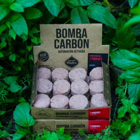 7 Poteri - 24 Compresse Carbone Smudge 100% Vegetali - Sagrada Madre