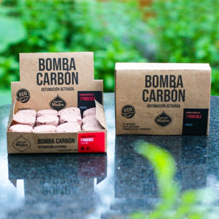 7 Poteri - 24 Compresse Carbone Smudge 100% Vegetali - Sagrada Madre
