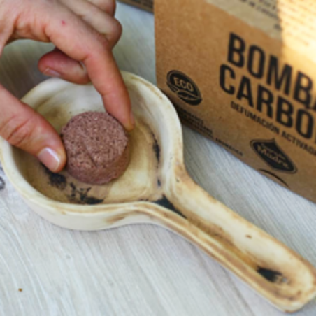 7 Poteri - 24 Compresse Carbone Smudge 100% Vegetali - Sagrada Madre