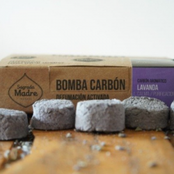 Lavanda - 24 Compresse Carbone Smudge 100% Vegetali - Sagrada Madre