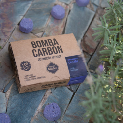 Lavanda - 24 Compresse Carbone Smudge 100% Vegetali - Sagrada Madre 2