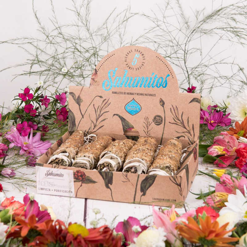 Olibano Smudge Pulizia & Purificazione Sagrada Madre - (10-12cm - 20-30gr.)