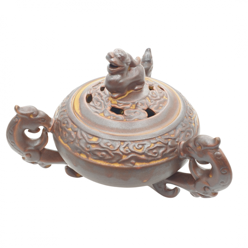 Bruciatore per Resine Luxury in Ceramica con 3 Manici