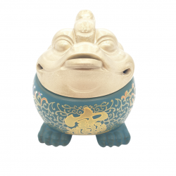 Bruciatore per Resine Luxury in Ceramica (10 x 7cm - 400gr.) - Rana Feng Shui