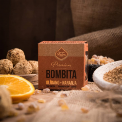Olibano & Arancia - 8 Bombitas Premium Smudge Olibano Naranja 100% Erbe Naturali - Sagrada Madre