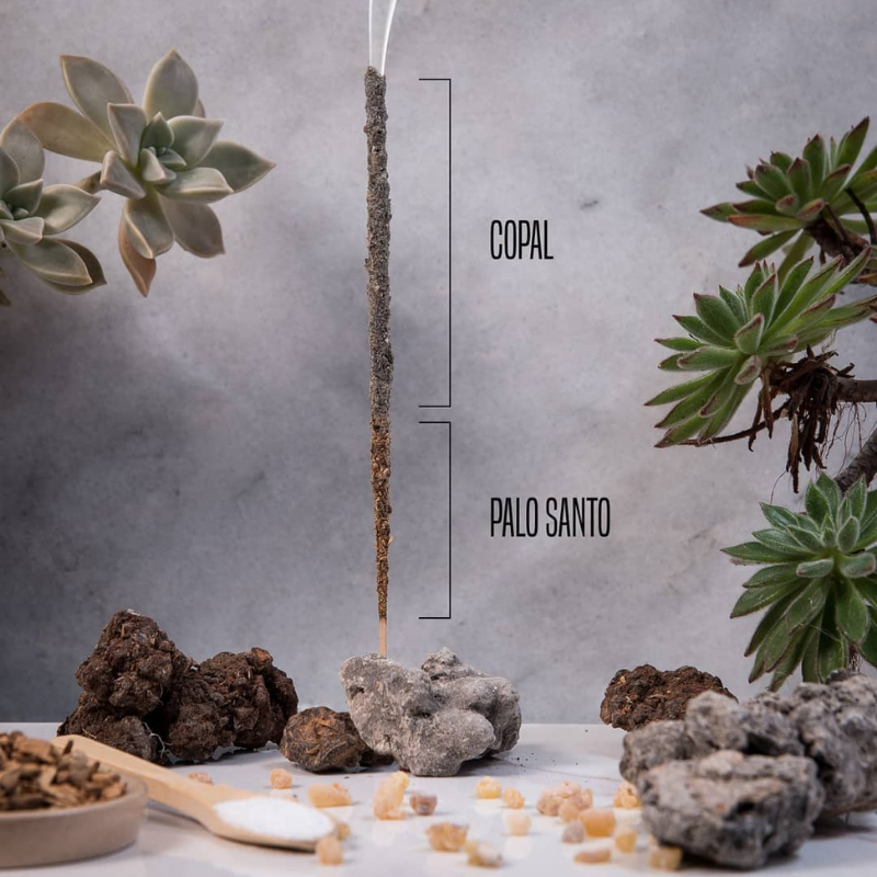 Tripla Combinazione - 8 Bastoni Misti Smudge 100% Naturale - Sagrada Madre