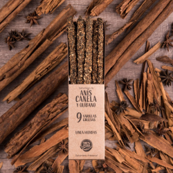Cannella, Anice & Olibano - 9 Bastoni Incenso Extra Premium in Erbe 100% Naturali - Sagrada Madre 2