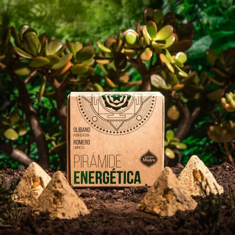 Rosmarino & Olibano - 4 Piramidi Energetiche Smudge 100% Naturale - Sagrada  Madre