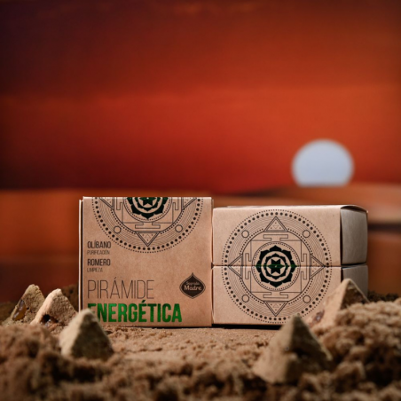 Rosmarino & Olibano - 4 Piramidi Energetiche Smudge 100% Naturale - Sagrada Madre