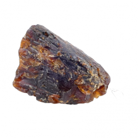 Ambra Pendente grezzo Pietra Naturale con gancio in Argento - (± 3 - 4cm)