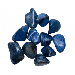 Dumortierite Sacchetto Pietre Burattate (2 / 3 Pietre - 50gr.) - Qualità A