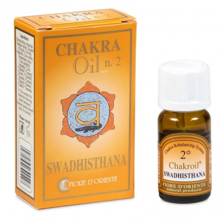 2° Chakra Swadhistana - 100% Olio Essenziale Fiore d’Oriente