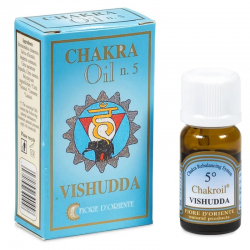 Olio Essenziale 5° Chakra Vishuddha – Fiore d’Oriente 10 ml