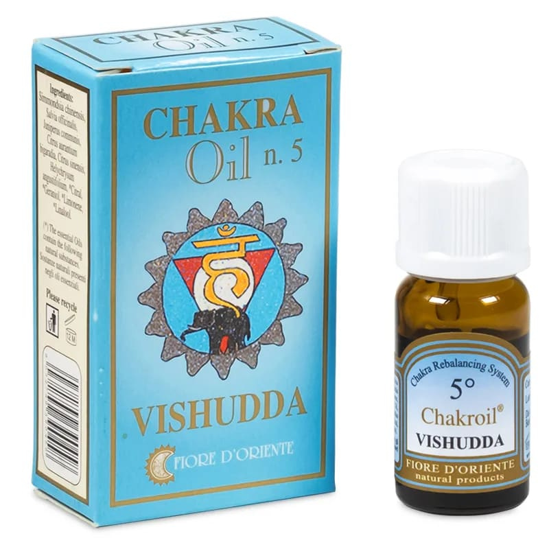 Olio Essenziale 5° Chakra Vishuddha – Fiore d’Oriente 10 ml