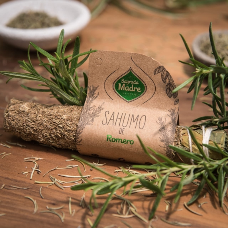 Rosmarino Smudge Sagrada Madre Rosemary - (16-18cm - 35-40gr.)