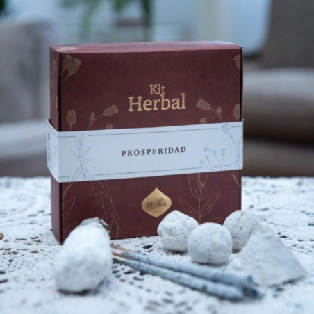 Prosperità Kit Erbe 100% Naturali Smudge Herbal Prosperidad Sagrada Madre