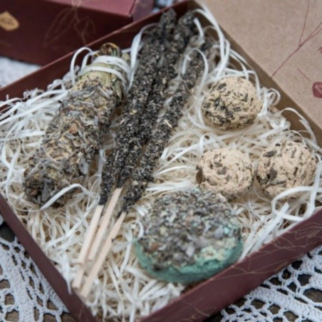 Protezione & Guarigione Kit Erbe 100% Naturali Smudge Sagrada Madre