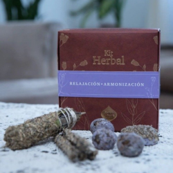 Relax & Armonia Kit Erbe 100% Naturali Smudge Herbal Relajacion Armonizacion Sagrada Madre