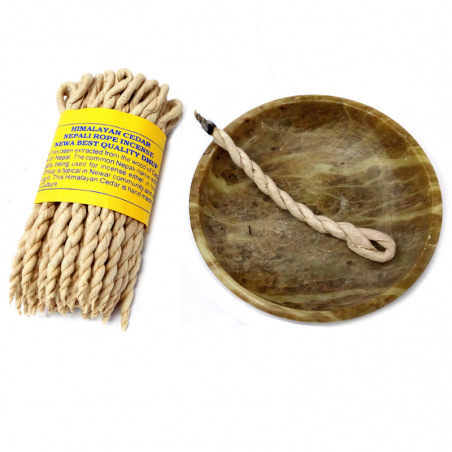 Cedro Incenso in corda Nepalese dell'Himalaya Masala