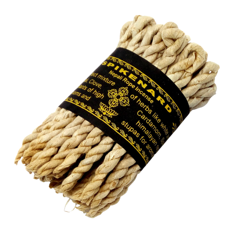 Nardo Incenso in corda Nepalese dell'Himalaya Spikenard Masala