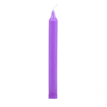 Candela da Tavolo alta qualità (20 x 2cm) - Viola