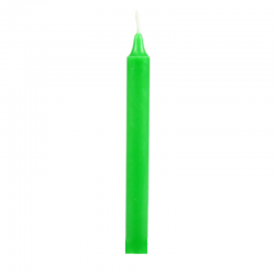 Candela da Tavolo alta qualità (19 x 2cm) - Verde Chiaro