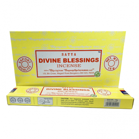 Divine Blessings Incenso Satya Earth Agarbatti Masala - Bastoncini Pro