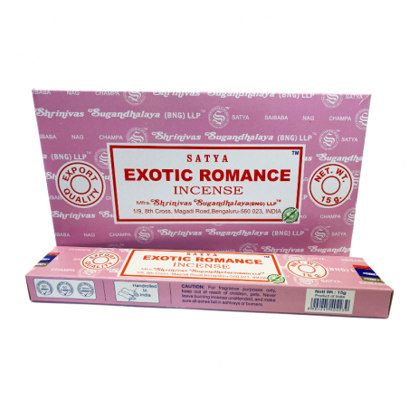 Exotic Romance Bastoncini incenso Satya Earth Agarbatti Masala