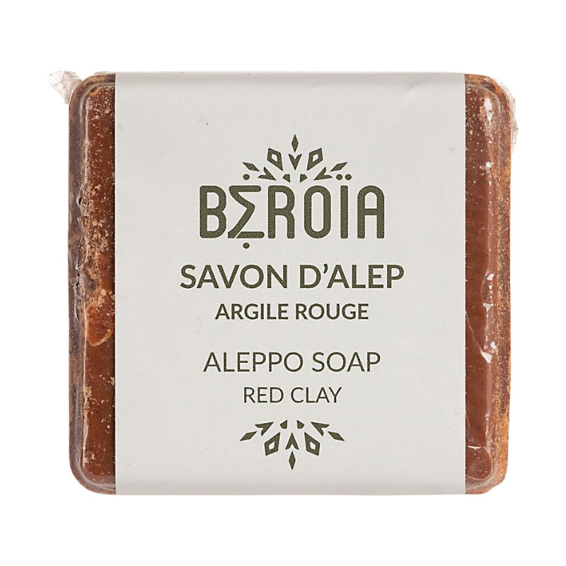 Sapone di Aleppo con Argilla Rossa - Beroia