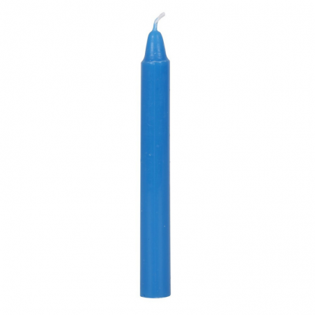Saggezza Set 12 candele per incantesimi in cera - Blu