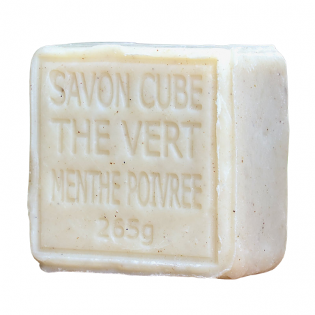 Tè Verde, Menta Piperita e Olio di Argan Sapone Provenzale - 265gr.