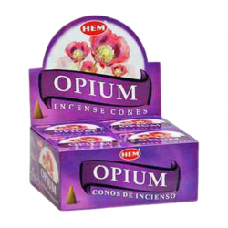 Incenso Oppio 10 Coni Hem – Fragranza Mistica e Seducente