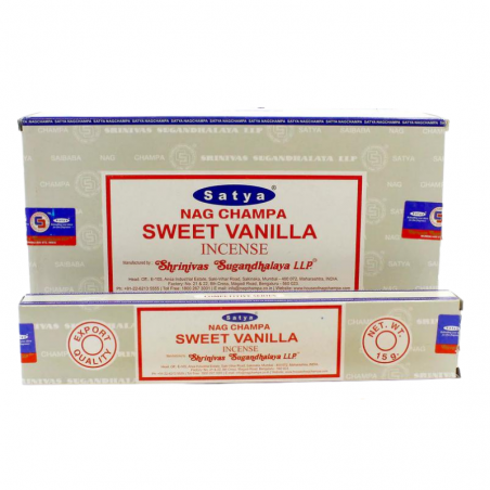Dolce Vaniglia Bastoncini incenso Satya Nag Champa Masala