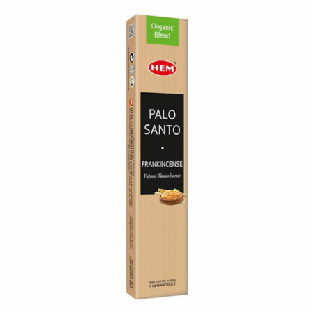 Palo Santo & Frankincense Bastoncini incenso Organico Hem Masala
