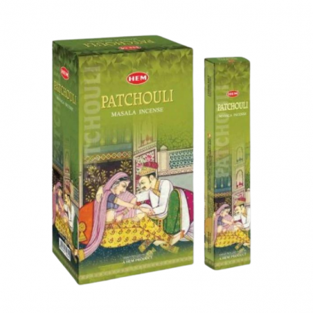 Patchouli Bastoncini incenso Hem Patchouli Masala