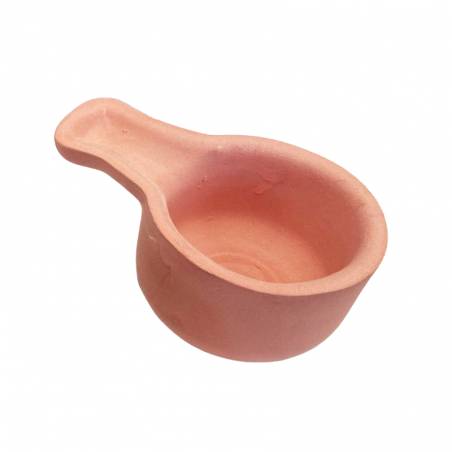 Ciotola Brucia Smudge, Resine, Palo Santo in Terracotta Rosa