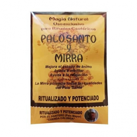 Mirra a base di Palo Santo in Chips