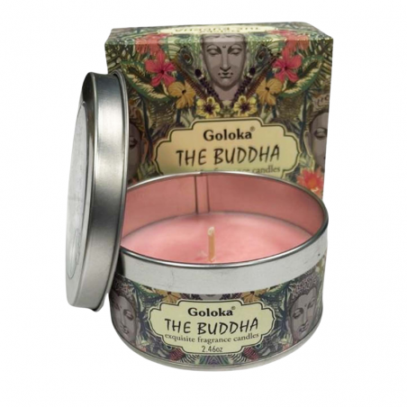 The Buddha Candela profumata in Cera di Soia Goloka The Buddha - 70gr.