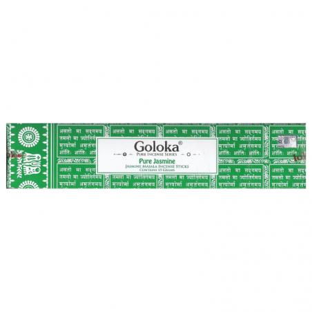 Puro Gelsomino Bastoncini incenso Goloka Pure Jasmine Masala