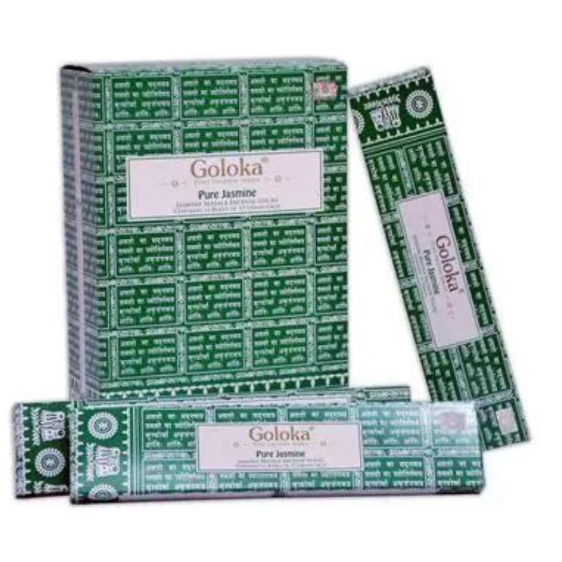 Puro Gelsomino Bastoncini incenso Goloka Pure Jasmine Masala