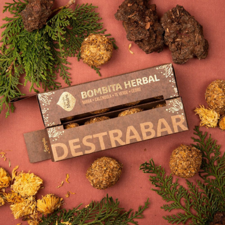 Sbloccarsi - 4 Bombitas Smudge Destrabar 100% Erbe Naturali - Sagrada Madre