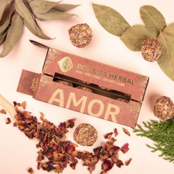 Amore - 4 Bombitas Smudge Amor 100% Erbe Naturali - Sagrada Madre