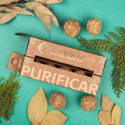 Purificazione - 4 Bombitas Smudge Purificar 100% Erbe Naturali - Sagrada Madre