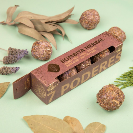 7 Poteri - 4 Bombitas Smudge 7 Poderes 100% Erbe Naturali - Sagrada Madre